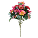 Artificial Elegant Peony Flowers Wedding Birthday Party Home Office Decor Scrapbooking DIY Rose Red