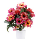 Artificial Elegant Peony Flowers Wedding Birthday Party Home Office Decor Scrapbooking DIY Rose Red