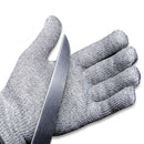 1 Pair Anti-Slash Stab Proof Cut Resistance Safety Gloves M Grey