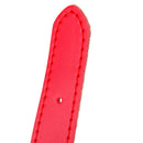 PU Leather Adjustable Chest Strap Dog Puppy Harness Safety Belt Pet Supplies Red