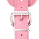 PU Leather Adjustable Chest Strap Dog Puppy Harness Safety Belt Pet Supplies Pink