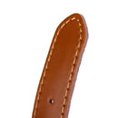 Adjustable Leather D-Ring Dog Chest Strap Belt Harness Safety Equipment Pet Supplies Brown