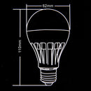 Low Power Consumption Energy Saving 7W Power Consumption Screw-On Type Design LED Bulb Lamp 220V