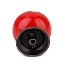 Cute Playful Ceramic Knob Door Window Cupboard TV Cabinet Drawer Handle Pull Red