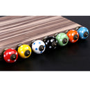 Cute Playful Ceramic Knob Door Window Cupboard TV Cabinet Drawer Handle Pull Green