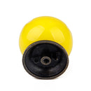 Cute Playful Ceramic Knob Door Window Cupboard TV Cabinet Drawer Handle Pull Yellow