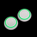 Joystick Thumbstick Caps for Sony PlayStation 4 PS4 Luminous 1 Pair Green
