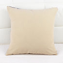 Cotton Linen Blend Knitted Elephant Pattern Cushion Pillow Case Cover Home Office Bedroom Living Room Decor 42 CM