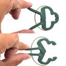 Set Of 20PCS Flowers Vegetables Bushes Branches Securing Durable Weatherproof Clips Green