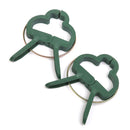 Set Of 20PCS Flowers Vegetables Bushes Branches Securing Durable Weatherproof Clips Green