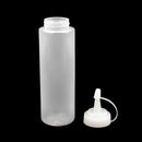 Kitchen Sauce Squeeze Bottle Dispenser for ketchup/Vinegar 8oz f/ Picnic BBQ