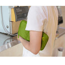 Convenient Multifunctional Travel Document Passport Cellphone Cash Storage Holder Wallet Organizer Bag Rose Red