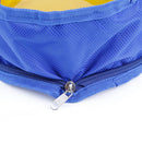 Pet Dog Cat Travel Supplies Waterproof Durable Foldable Bowl Food Feeder For Camping Travel Hiking Blue
