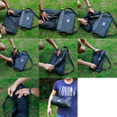 Easy Carry Foldable Durable Waterproof Blanket for Pet Cat Dog Travel Camping Picnic Use Black
