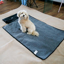 Easy Carry Foldable Durable Waterproof Blanket for Pet Cat Dog Travel Camping Picnic Use Black