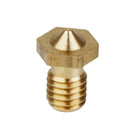 Replacement 0.2mm Copper 3D Printer Print Head Extruder Nozzle Golden