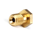 Replacement 0.2mm Copper 3D Printer Print Head Extruder Nozzle Golden