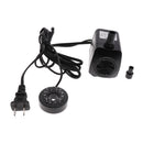 Set Of 110-120v 15W Power Consumption Aquarium Fountain Water Pump With Cable +6mm/10mm Water Outlet Black