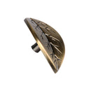 Vintage Bronze Leaf Shaped Cabinet Wardrobe Door Drawer Bin Handle Pull Knob
