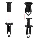 Nylon Push Type Car Clips for Ford Audi Landrover Honda 21075686 30Pcs Black