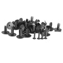 30PCS Bumper Trim Retainers Clips Rivets for BMW Series 3 5 & 7 51-11-8-174-185
