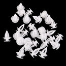 30pcs Nylon Door Trim Panel Retainers Fasteners Clips For BMW 51411973500