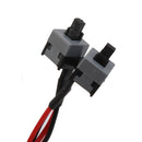 10x Computer Motherboard Power Cable Switch On/Off/Reset Button Replacement