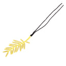 Golden Creative Palm Tree Leaf Metal Clip Bookmark Marker Reading Favor Gift