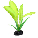 Green Plastic Fake Grass Cloth Leaves Plants Aquarium Fish Tank Ornament DIY