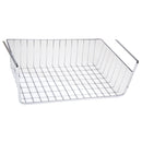 Wire Household Storage Rack Pantry Organiser Basket for Freezer Cabinet Cupboard Silver