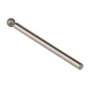 6pcs 45mm Diamond Coated Round Ball Shape Grinding Burrs Bits 3mm Shank