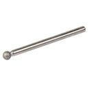 6pcs 45mm Diamond Coated Round Ball Shape Grinding Burrs Bits 3mm Shank