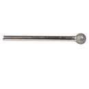 4pcs 45mm Diamond Coated Round Ball Shape Grinding Burrs Bits 3mm Shank