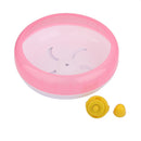 Plastic Circular Edge Design Non-Toxic Anti-Slip Silent Exercise Running Wheel Play Toy Pet Supplies Random Color