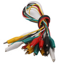 10pcs 50cm Double-ended Crocodile Clips Cable Alligator Clips Wire Testing