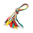 10pcs 50cm Double-ended Crocodile Clips Cable Alligator Clips Wire Testing