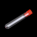 6x1cm Plastic Graduated Cryovial Test Tube Sample Vial with Seal Cap Pack of 20