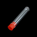 6x1cm Plastic Graduated Cryovial Test Tube Sample Vial with Seal Cap Pack of 20
