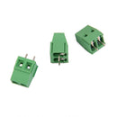 20pcs 2Pin Plug-in Terminal Block DG128 Screw KF128-2P Pitch 5.08MM 300V/10A