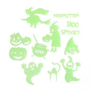 Glow In The Dark Halloween Theme Window All Stickers Decals Party Decoration