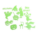 Glow In The Dark Halloween Theme Window All Stickers Decals Party Decoration