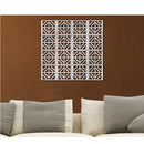 Set Of Mirror Decals With Adhesive Tape For Dining Room Bedroom Freezer Wardrobe Silver