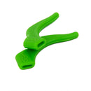 Kids Children Outdoor Sports Sunglasses Glasses Soft Silicone Band Strap + Pack of 2PCS Anti Slip Ear Hooks Holder Green