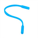 Kids Children Outdoor Sports Sunglasses Glasses Soft Silicone Band Strap + Pack of 2PCS Anti Slip Ear Hooks Holder Blue