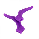 Kids Children Outdoor Sports Sunglasses Glasses Soft Silicone Band Strap + Pack of 2PCS Anti Slip Ear Hooks Holder Purple