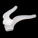 Kids Children Outdoor Sports Sunglasses Glasses Soft Silicone Band Strap + Pack of 2PCS Anti Slip Ear Hooks Holder White