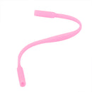 Kids Children Outdoor Sports Sunglasses Glasses Soft Silicone Band Strap + Pack of 2PCS Anti Slip Ear Hooks Holder Pink