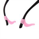 Kids Children Outdoor Sports Sunglasses Glasses Soft Silicone Band Strap + Pack of 2PCS Anti Slip Ear Hooks Holder Pink