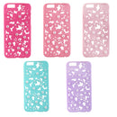 Waterproof Hollow Out Bling Pearl Case Cover Compatible FOR Iphone 6 Green
