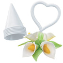 Generic Set of 7 Calla Lily Flower Former Modelling Cutters for Sugercraft Cake Cookie DIY